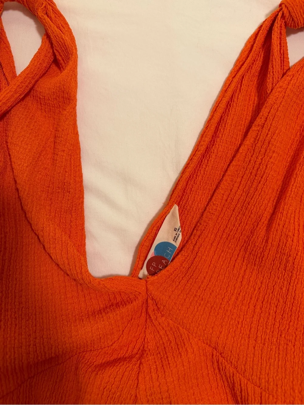 Free People Beach Orange Bliss Set